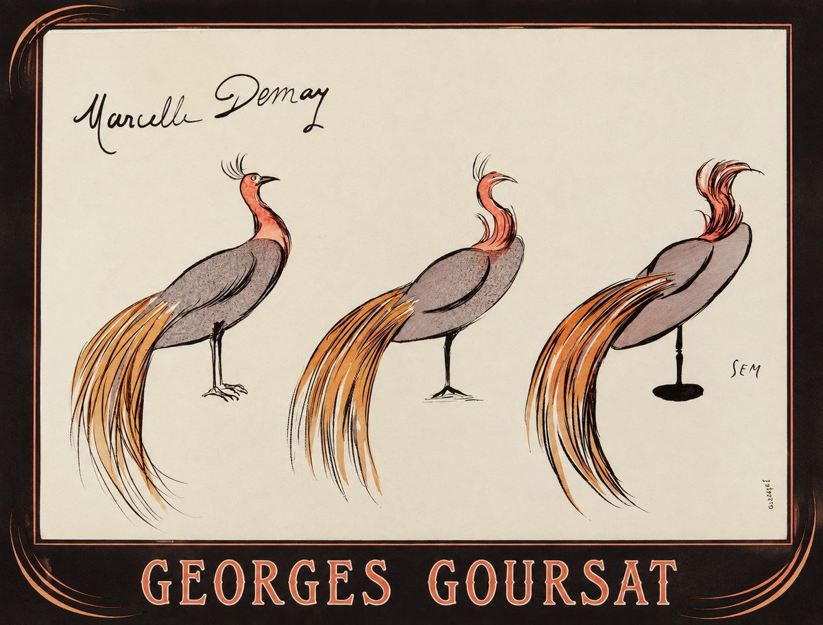 Georges Goursat Marcelle Demay No5 - Poster