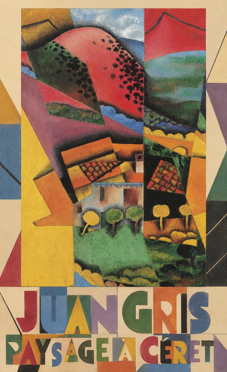 Juan Gris Paysage À Céret No4 - Poster