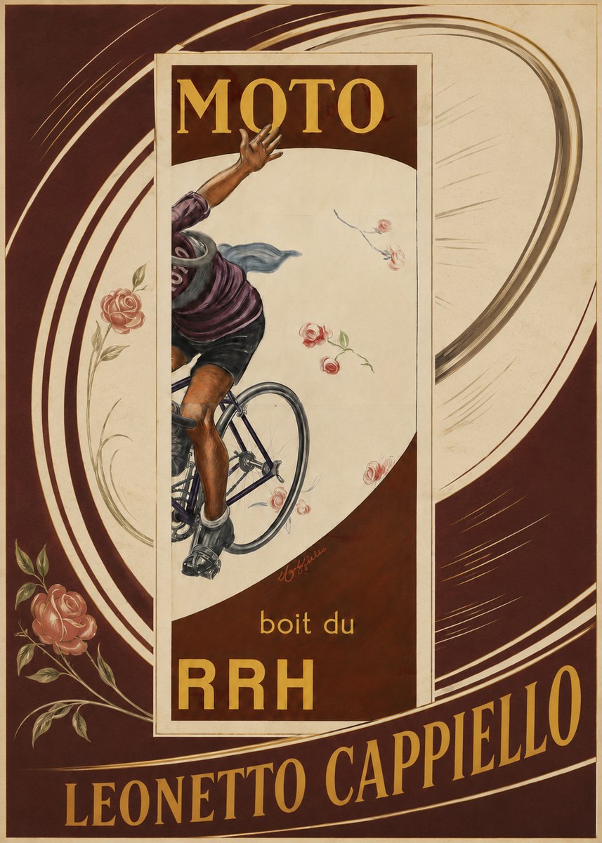Leonetto Cappiello Moto Rrh No3 - Poster