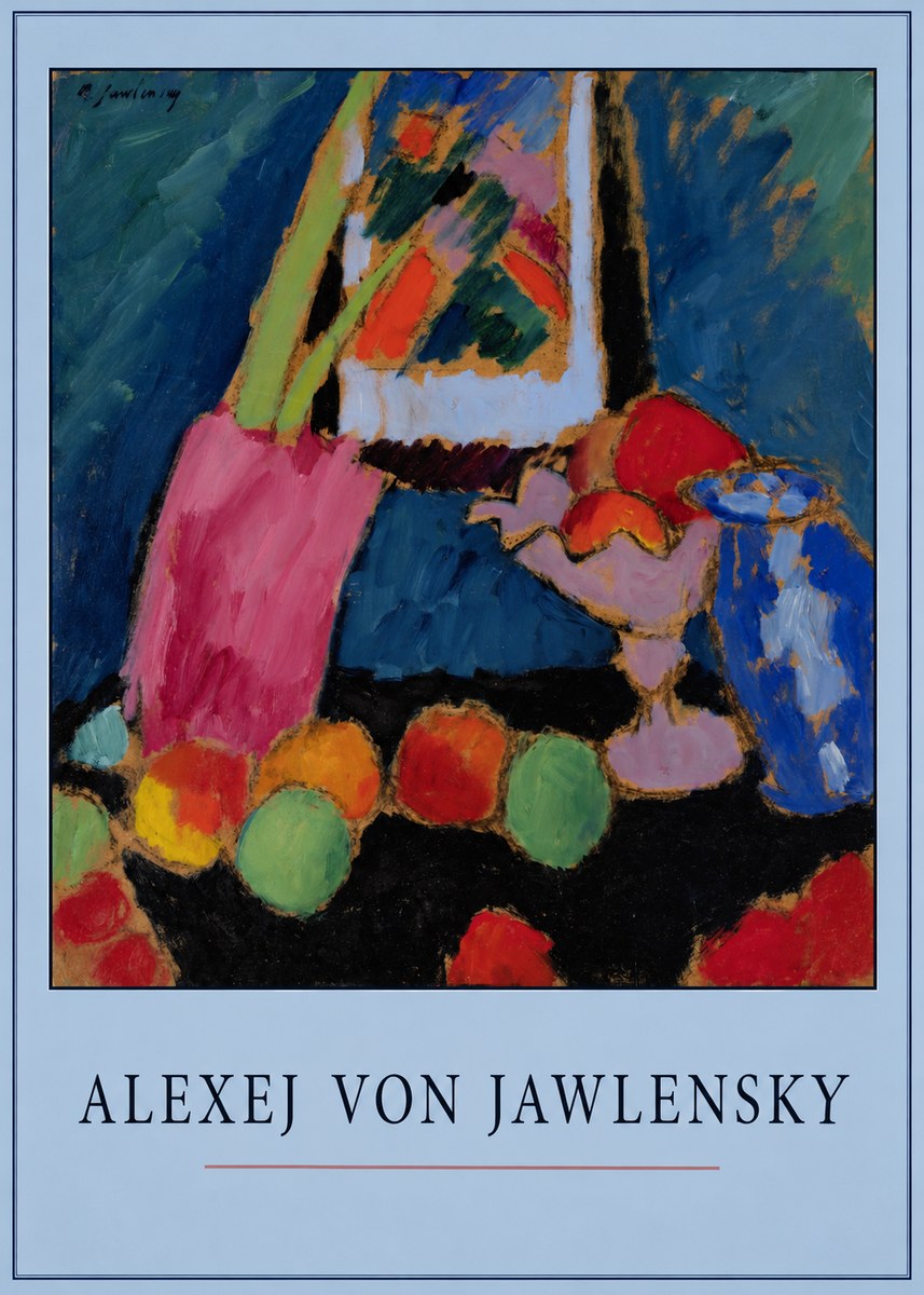 Alexej von Jawlensky Still Life No3 - Poster