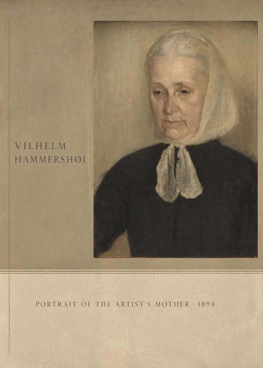 Vilhelm Hammershøi Portrait of the Artist's Mother · 1894 No5 - Poster
