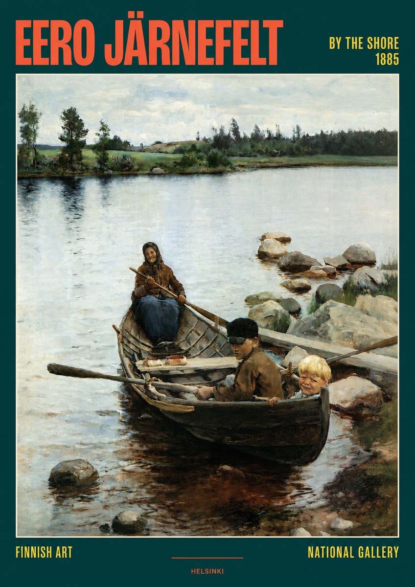 Eero Järnefelt By the Shore No2 - Poster