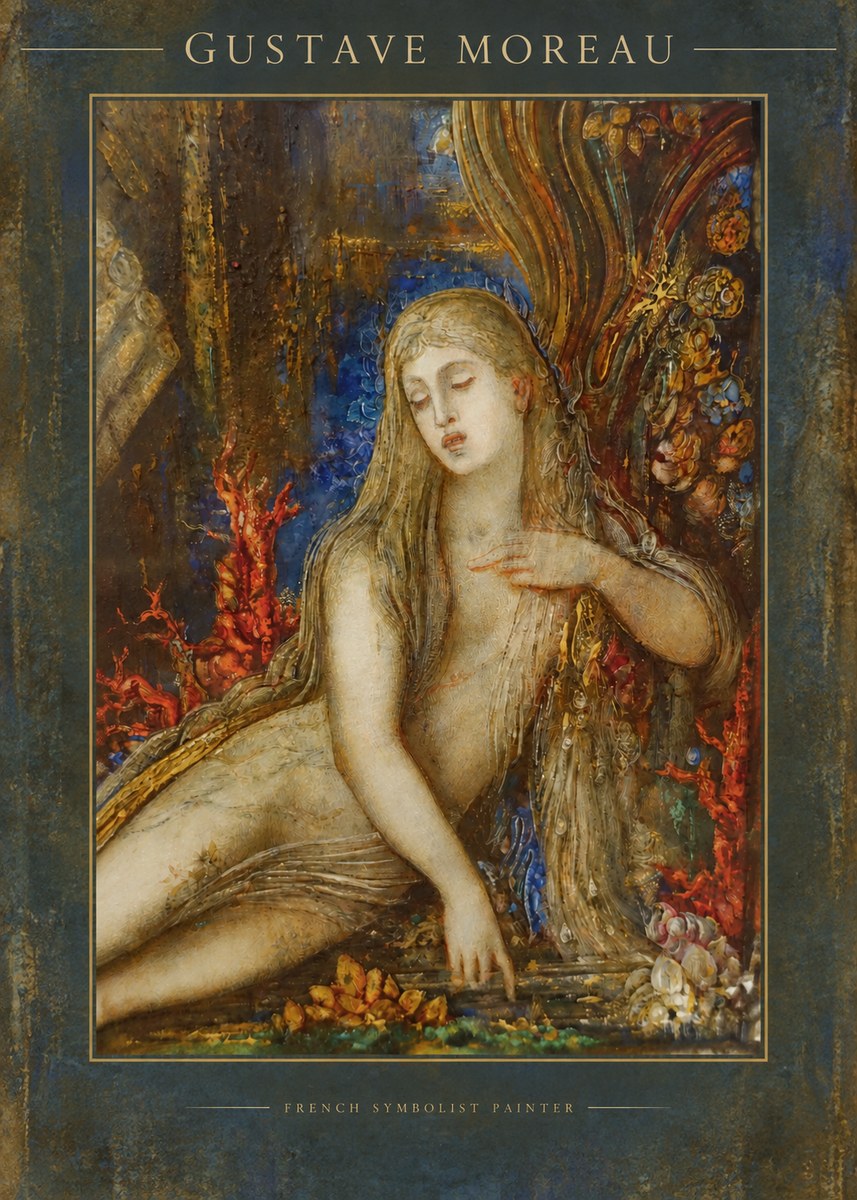 Gustave Moreau Galatea II No2 - Poster