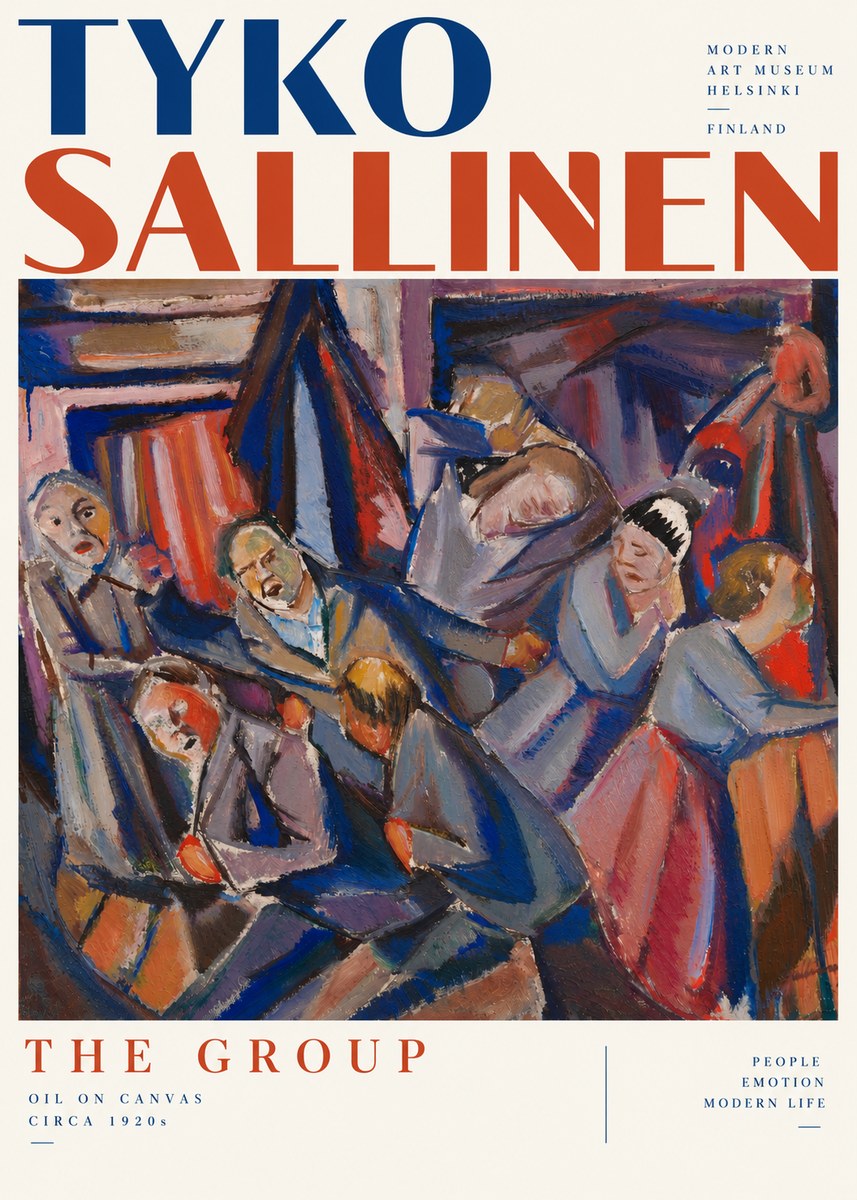 Tyko Sallinen The Group No6 - Poster
