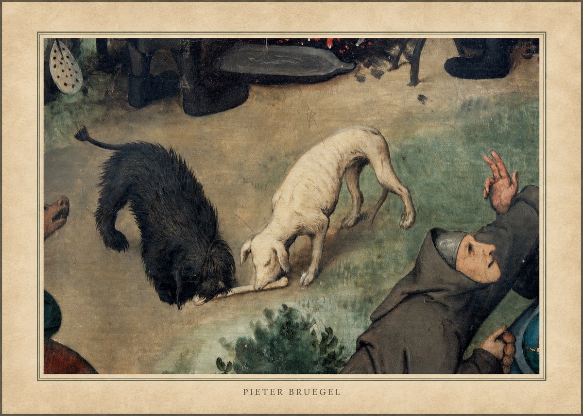 Pieter Bruegel The Beggars No4 - Poster