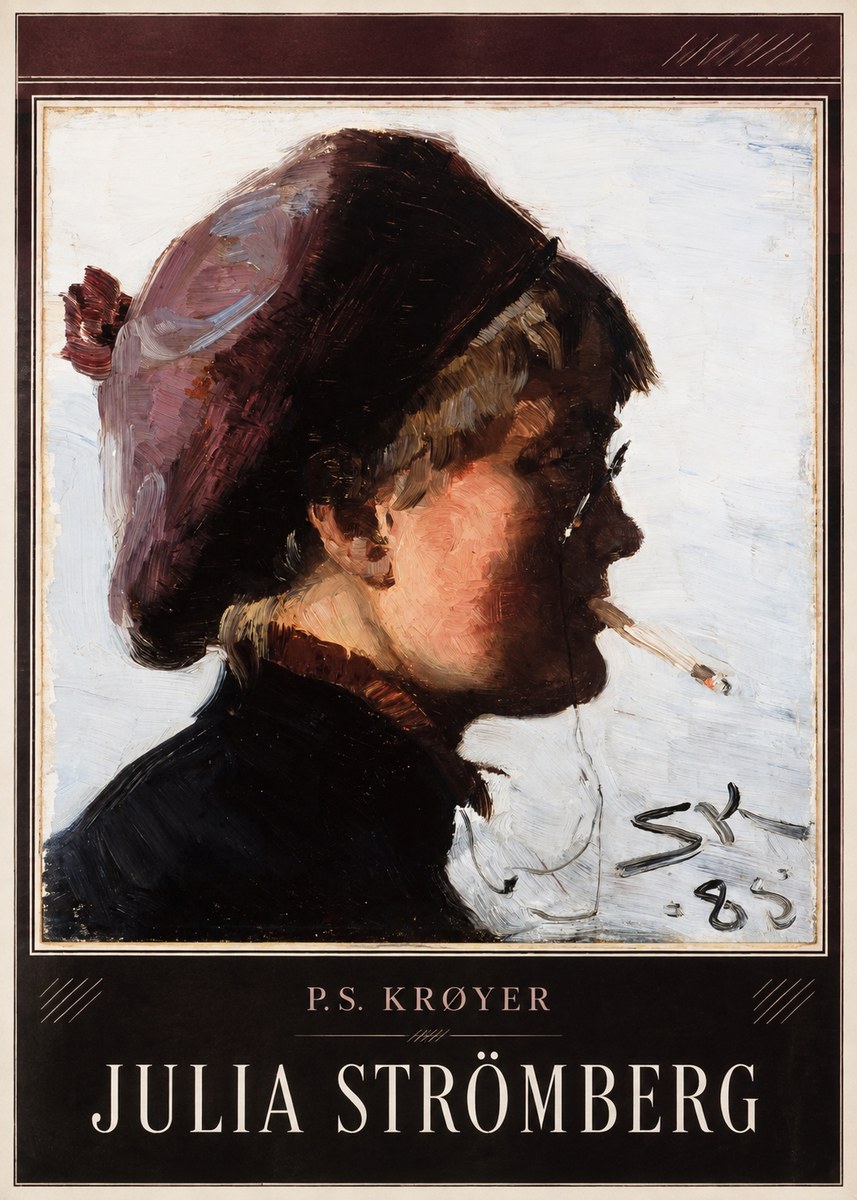 P.S. Krøyer Julia Strömberg No3 - Poster