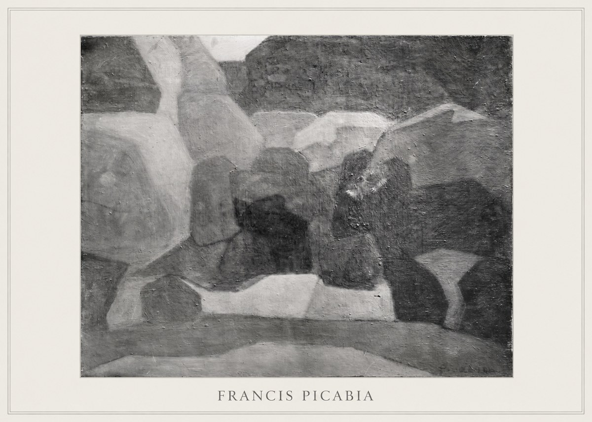Francis Picabia Geometric Forms No5 - Poster
