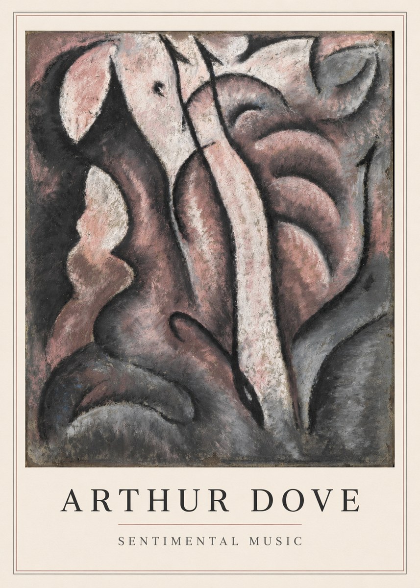 Arthur Dove Sentimental Music II No4 - Poster
