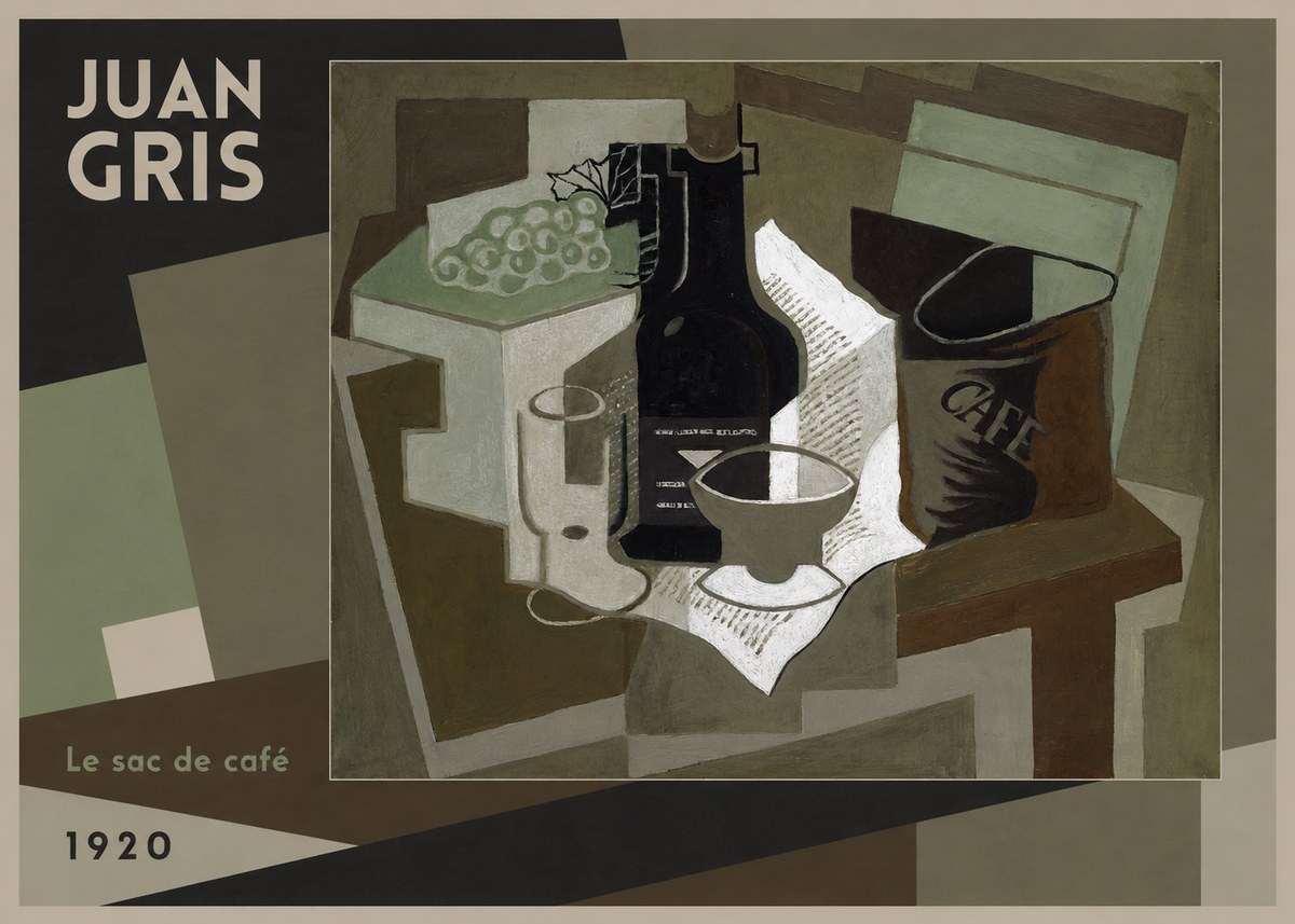 Juan Gris Le Sac De Café No2 - Poster