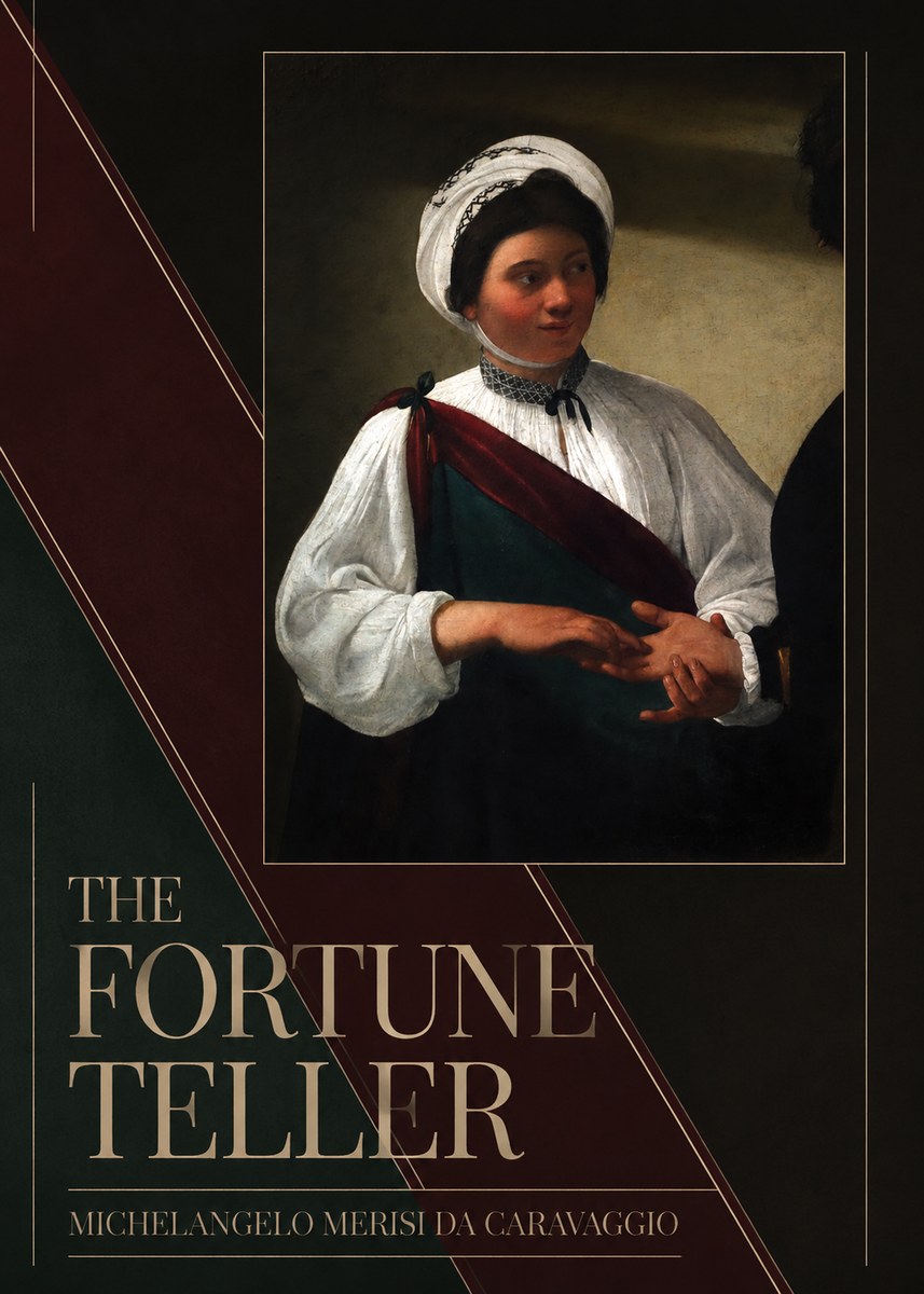 Michelangelo Merisi da Caravaggio The Fortune Teller IV No4 - Poster