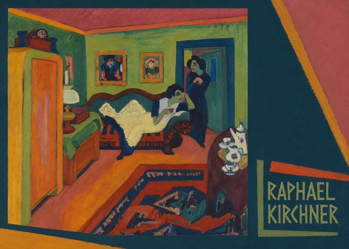 Raphael Kirchner Interior with Two Women No5 - Poster