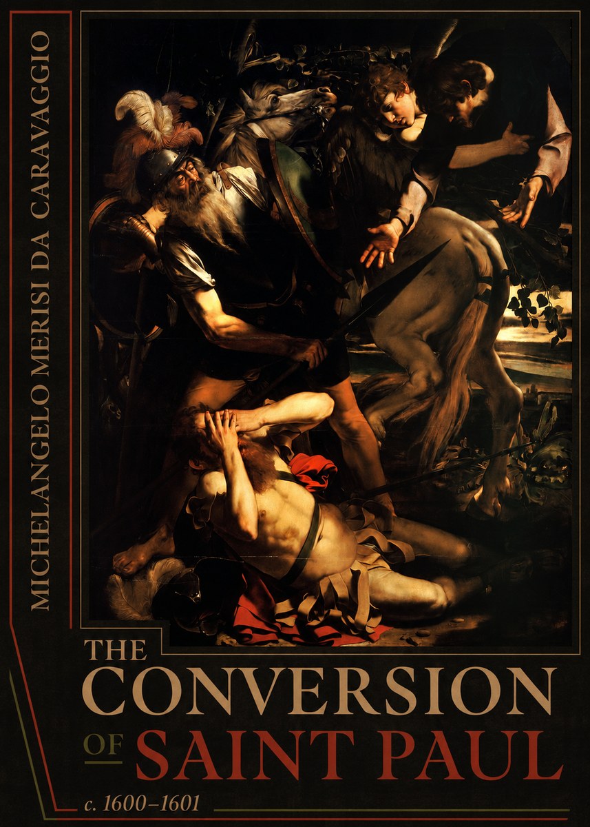 Michelangelo Merisi da Caravaggio The Conversion of Saint Paul No4 - Poster
