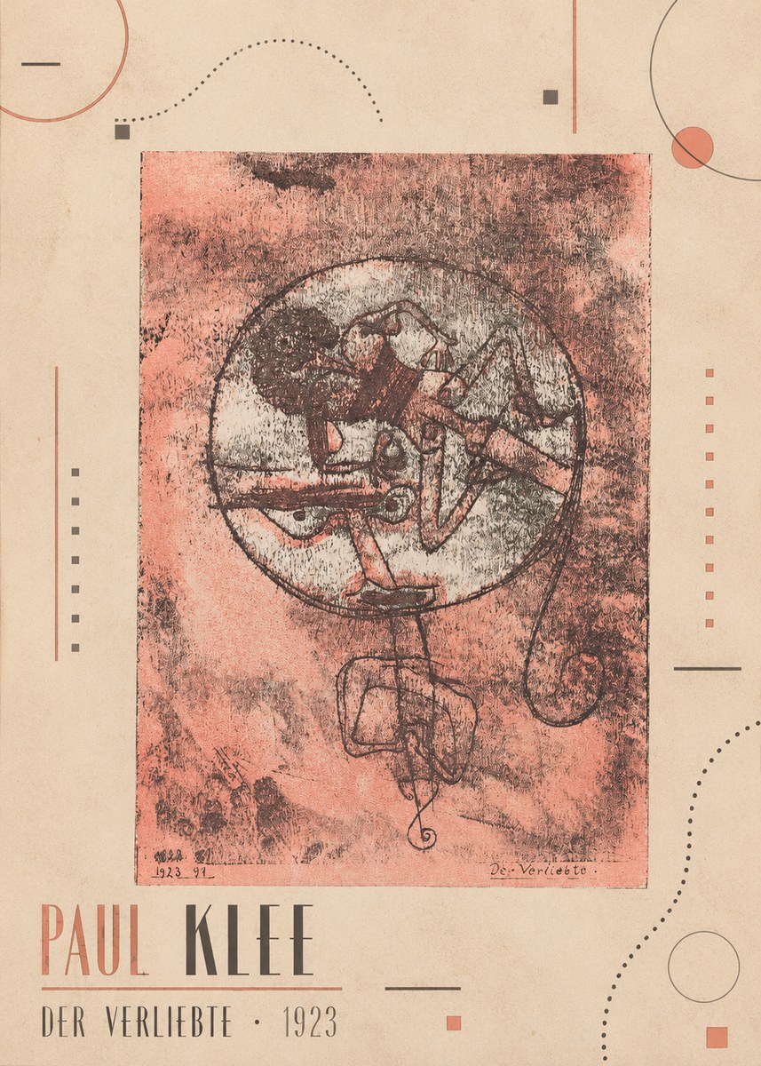 Paul Klee Der Verliebte II No2 - Poster