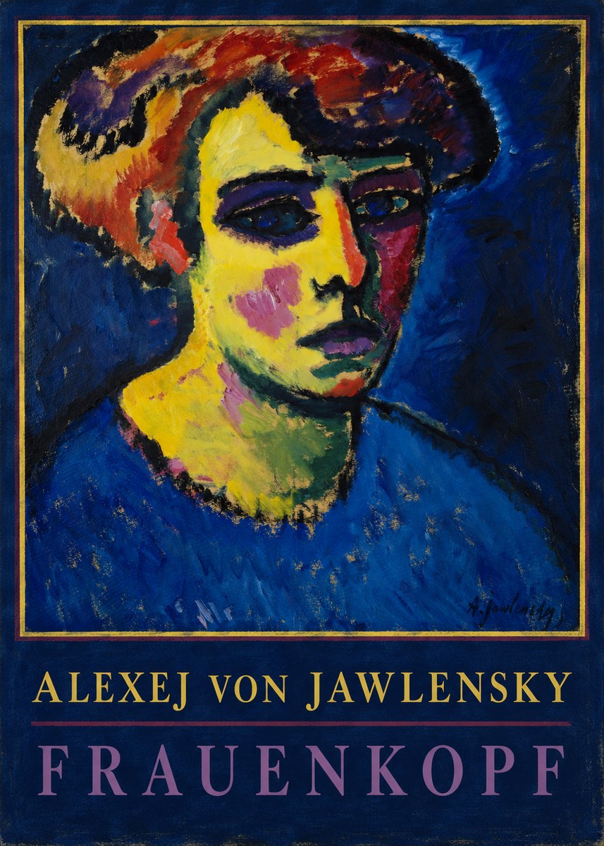 Alexej von Jawlensky Frauenkopf No1 - Poster