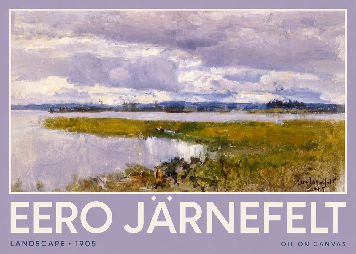 Eero Järnefelt Landscape No2 - Poster