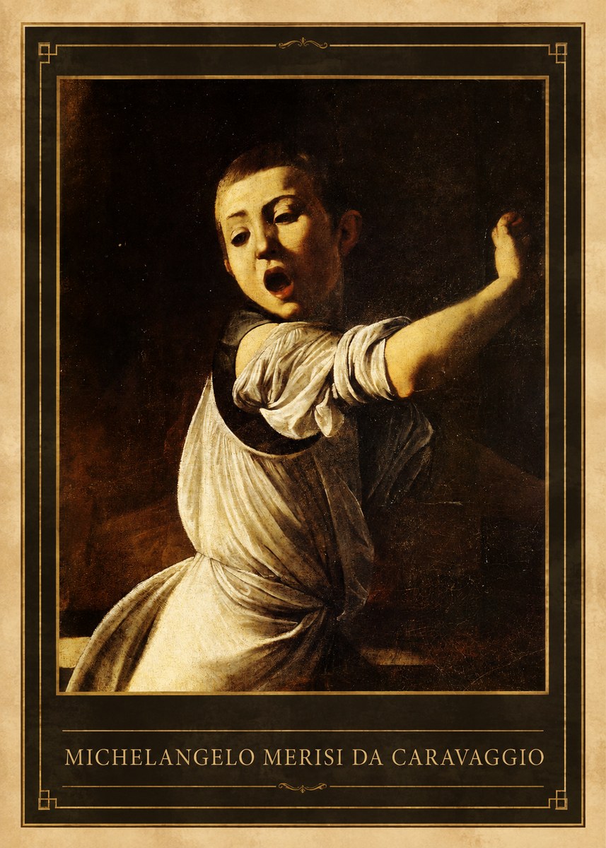 Michelangelo Merisi da Caravaggio The Musicians II No1 - Poster