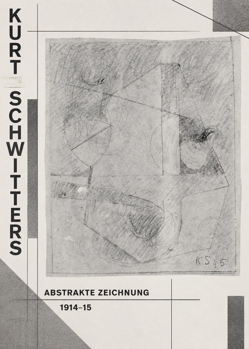 Kurt Schwitters Abstrakte Zeichnung No2 - Poster