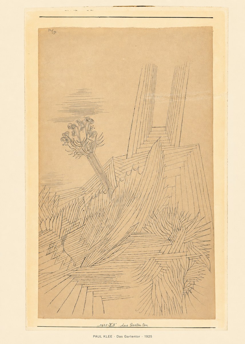 Paul Klee Das Gartentor II No6 - Poster