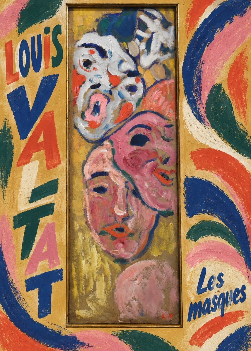 Louis Valtat Les Masques No2 - Poster
