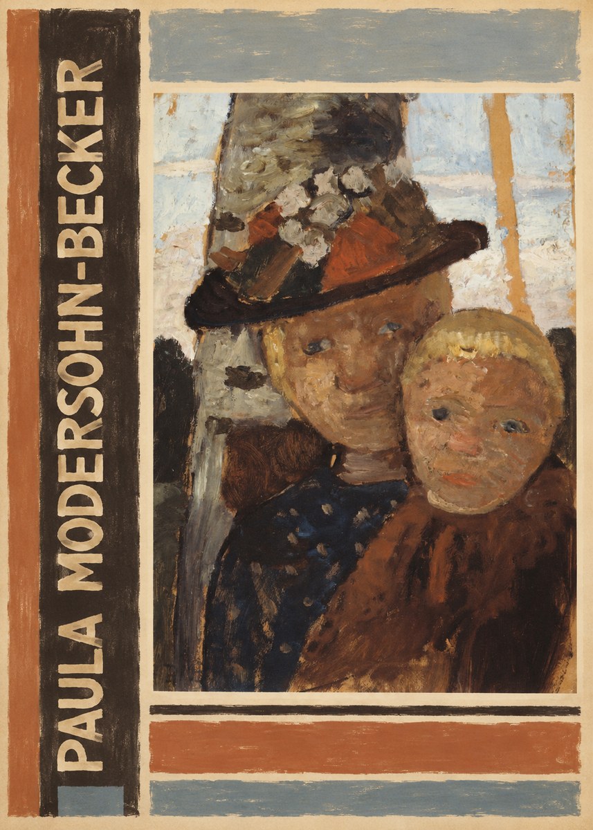 Paula Modersohn-Becker Mother and Child with Hat No2 - Poster