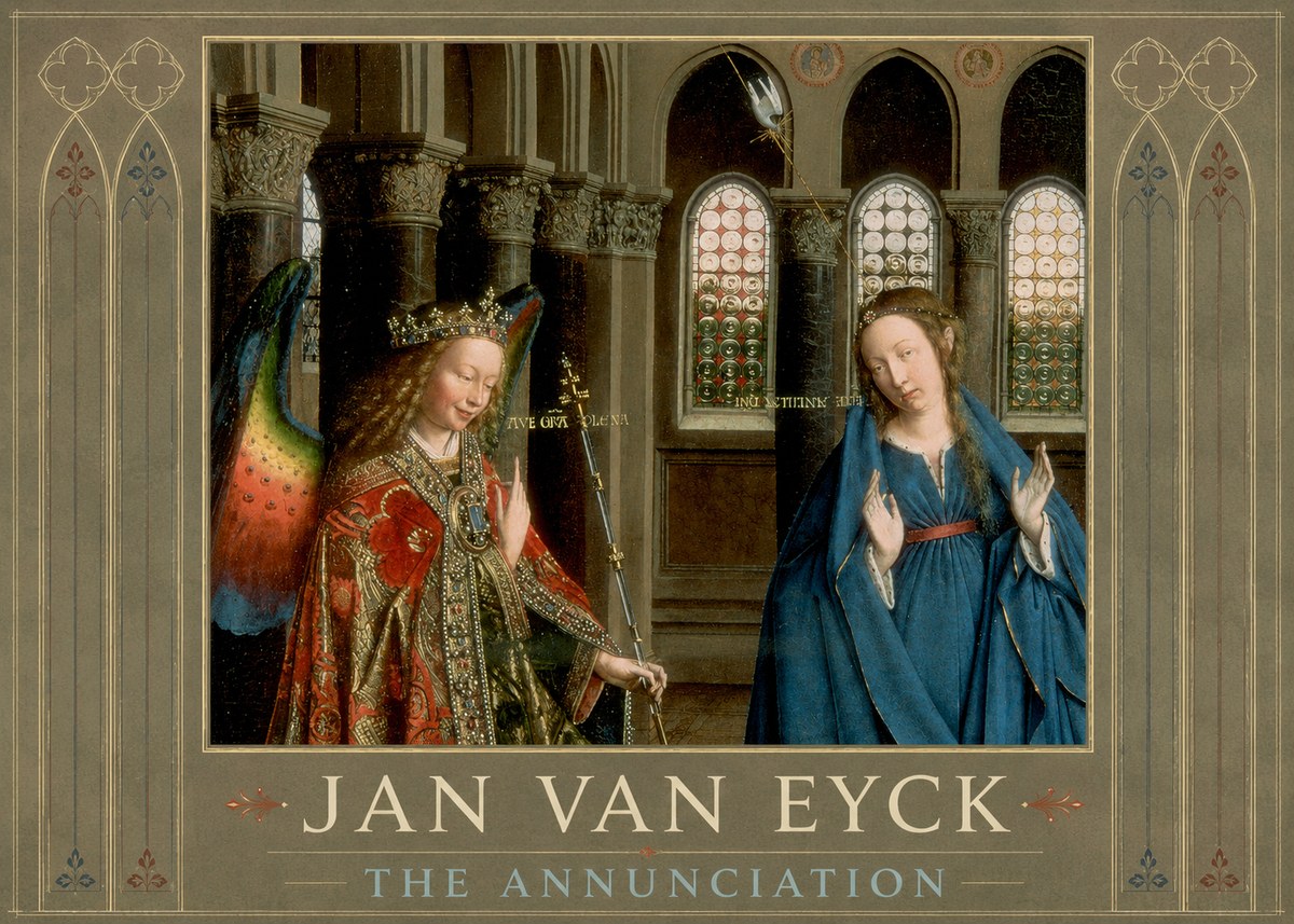 Jan van Eyck The Annunciation II No1 - Poster