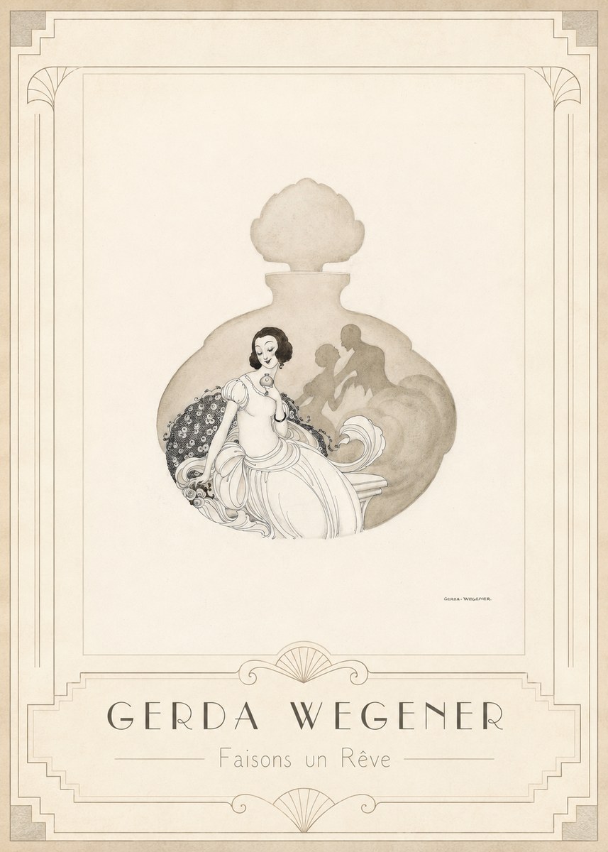 Gerda Wegener Faisons Un Rêve No1 - Poster