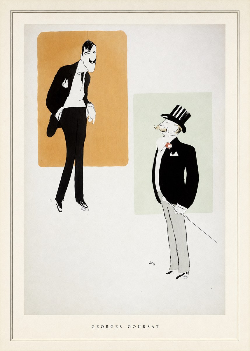 Georges Goursat Georges Goursat VIII No3 - Poster