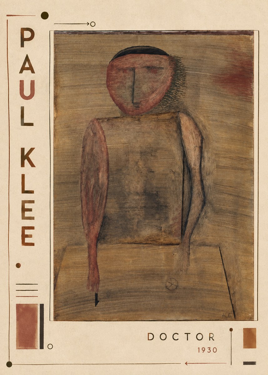 Paul Klee Doctor No2 - Poster