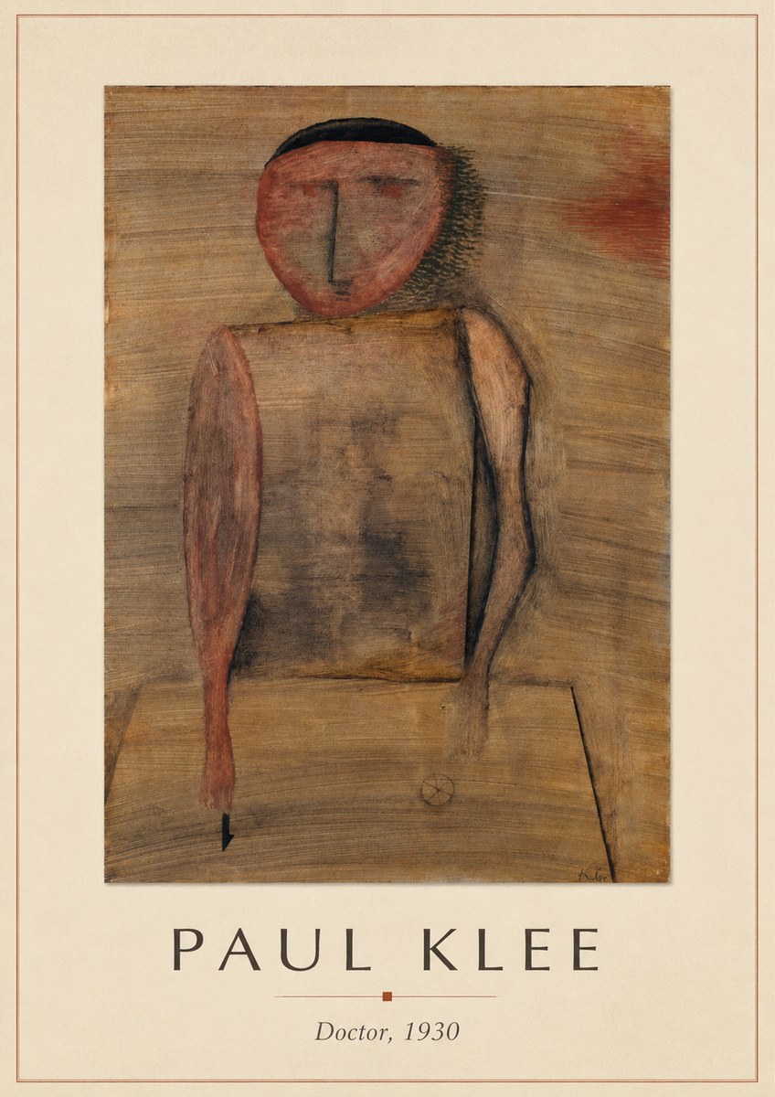 Paul Klee Doctor No5 - Poster