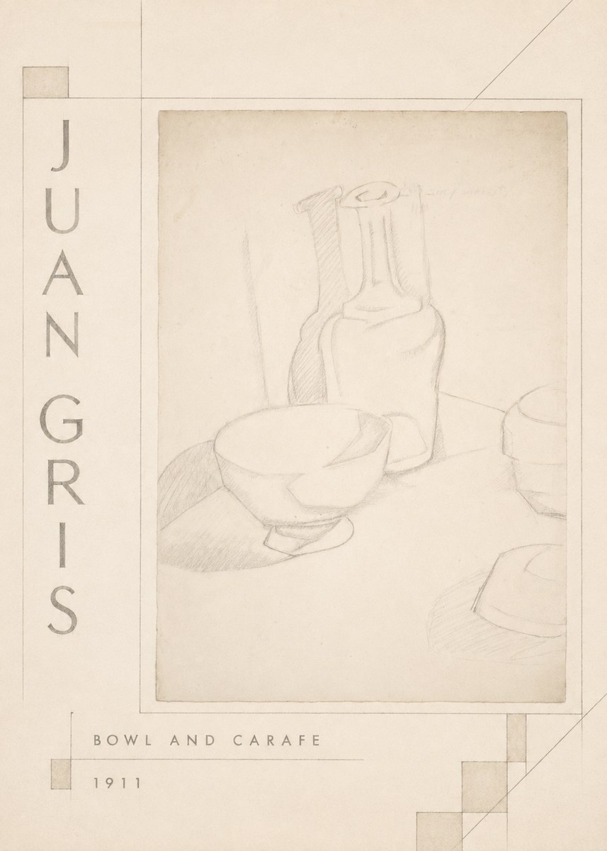 Juan Gris Bowl and Carafe No3 - Poster