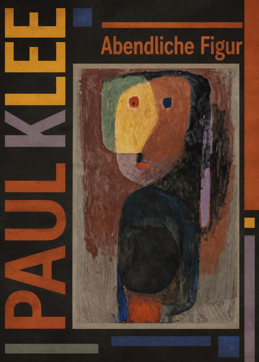 Paul Klee Abendliche Figur No6 - Poster